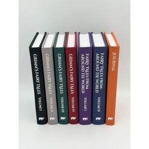 Arcturus Publishing Grimm's Fairy Tales & World Fairy Tales 7 Book Set Journal